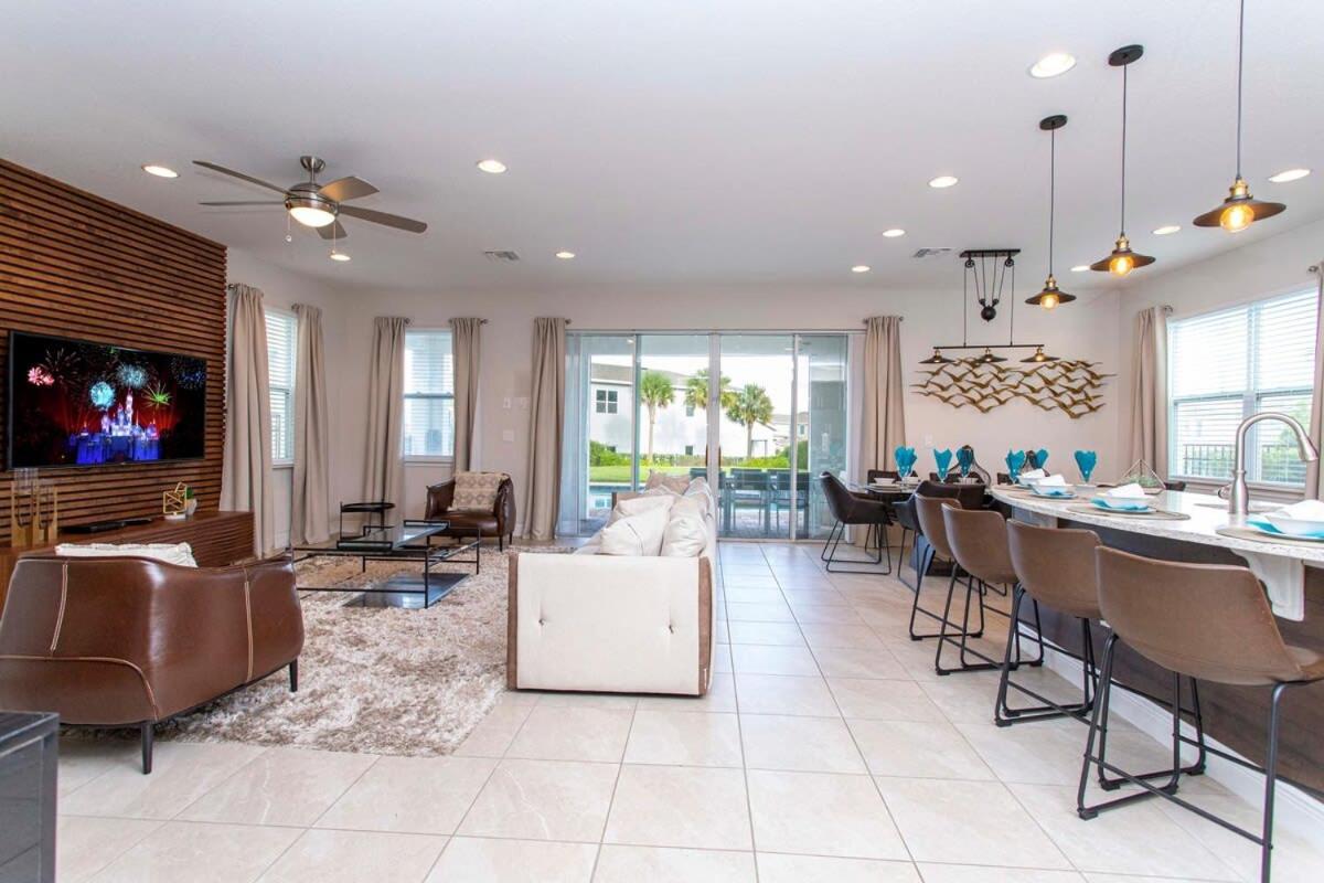 Luxurious 5Bd Private Pool Jacuzzi & Game Room At Encore 7432 Orlando Exterior foto