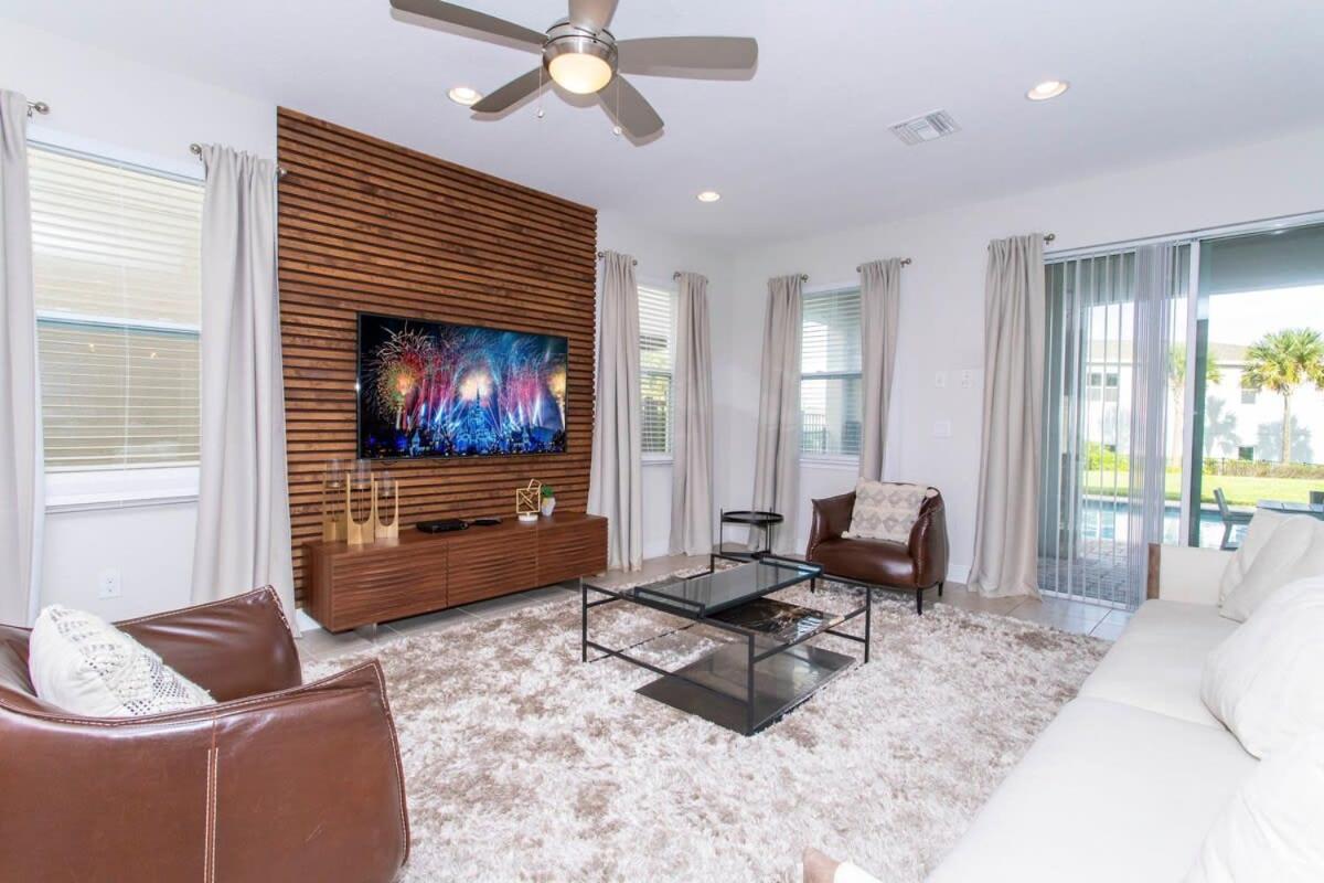 Luxurious 5Bd Private Pool Jacuzzi & Game Room At Encore 7432 Orlando Exterior foto