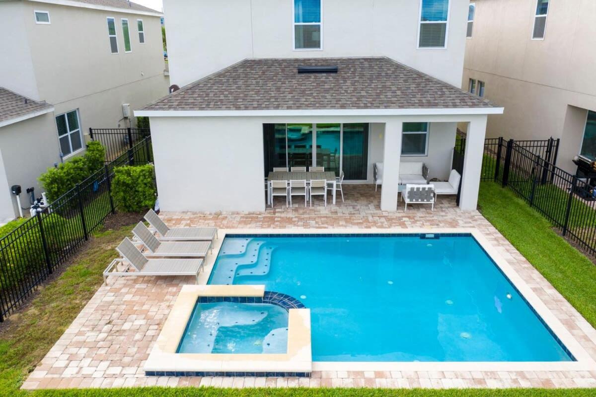 Luxurious 5Bd Private Pool Jacuzzi & Game Room At Encore 7432 Orlando Exterior foto